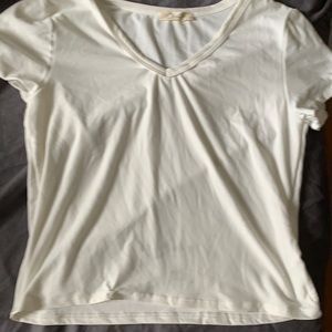 white v neck